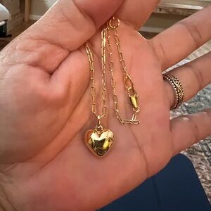 Ana Luisa Gold Heart Pendant Necklace